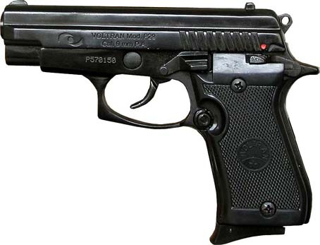 Plynová pistole Ekol P29 černá  cal.9mm