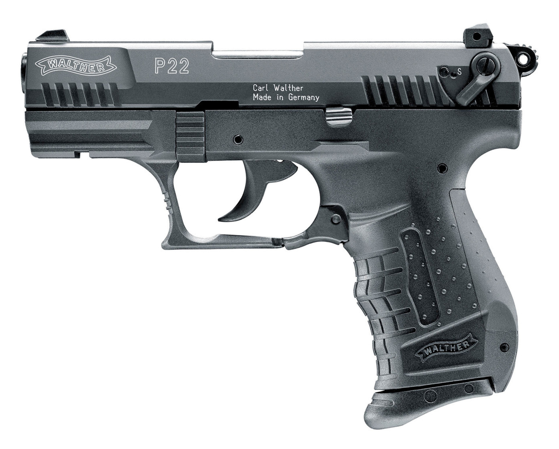 Plynová pistole Walther P22 černá cal.9mm