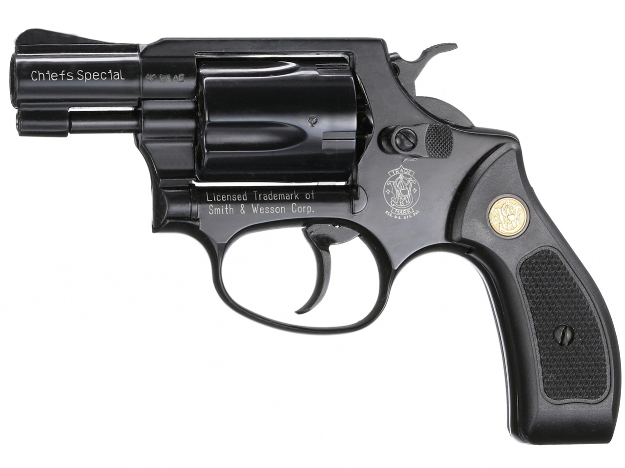 Plynový revolver Smith&Wesson Chiefs Special černý plast cal.9mm