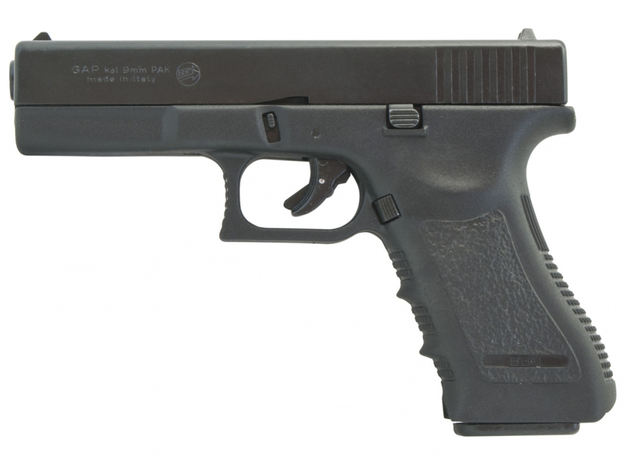 Plynová pistole Bruni GAP černá cal.9mm