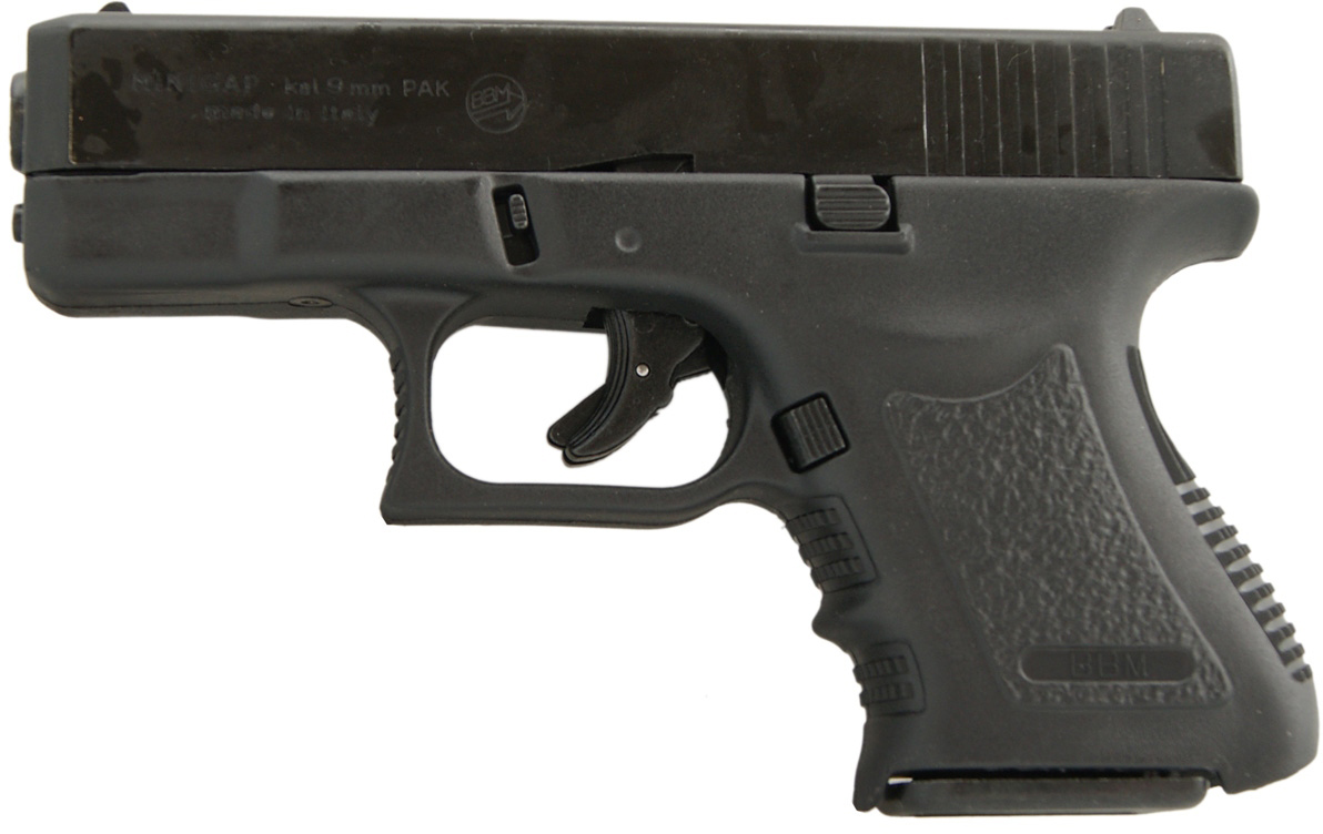 Plynová pistole Bruni MiniGAP černá cal.9mm