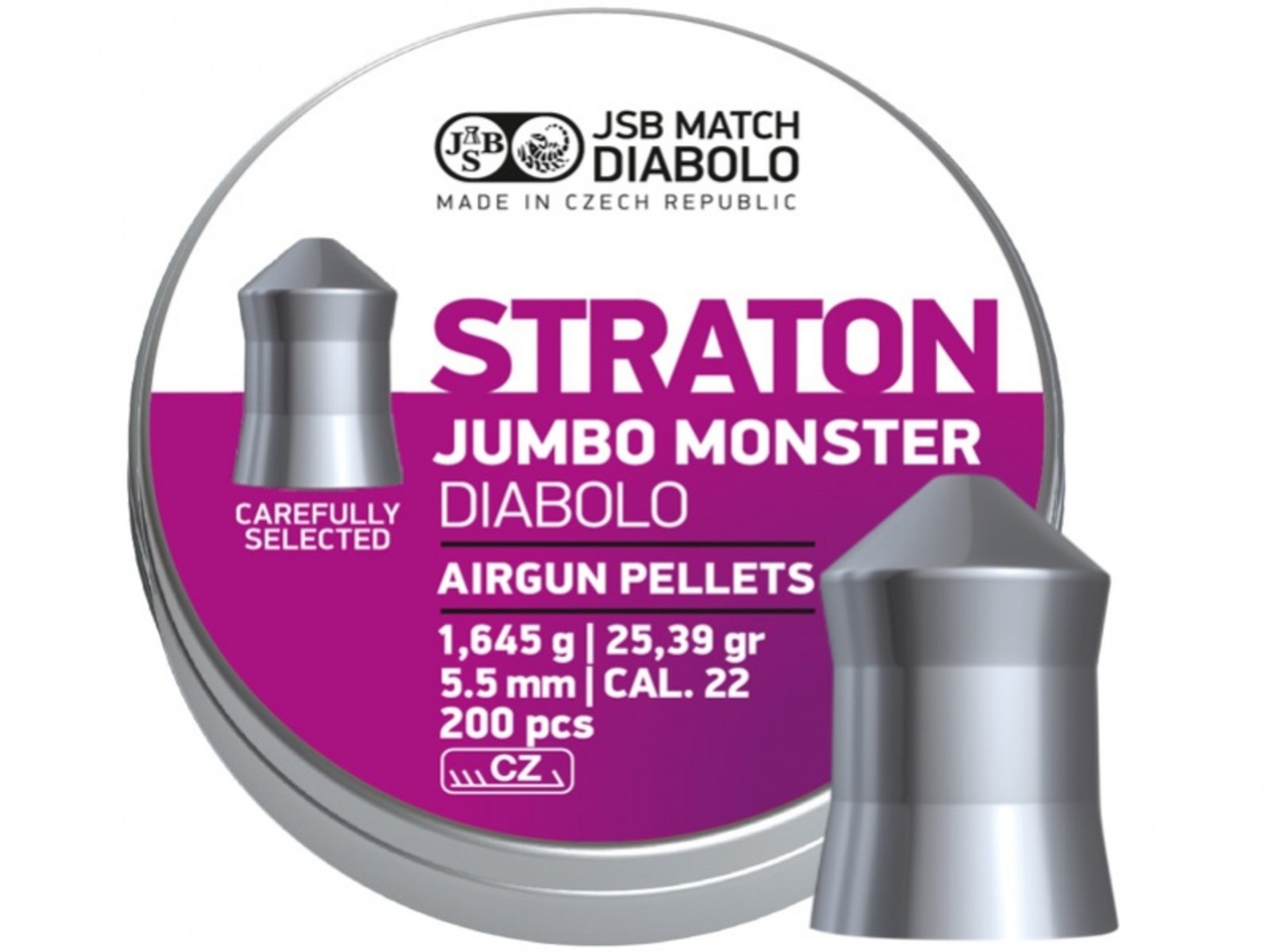 Diabolo JSB Jumbo Straton Monster 200ks cal.5,51mm