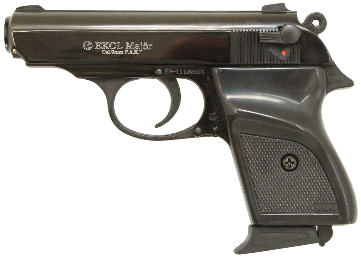 Plynová pistole Ekol Major černá cal.9mm