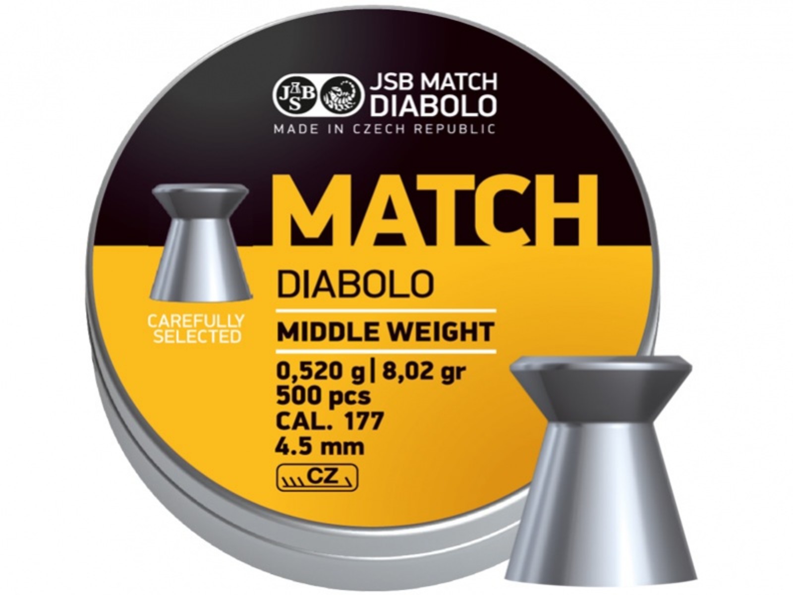 Diabolo JSB Match puška 500ks cal.4,51mm