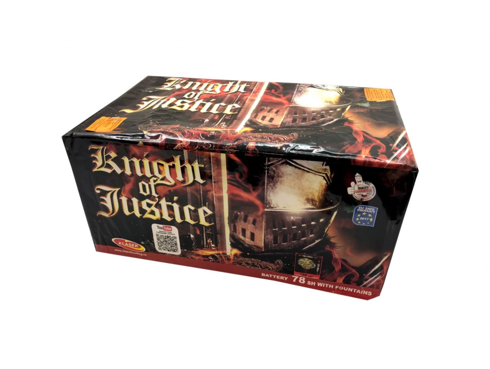 Pyrotechnika Kompakt 78 ran Knight Of Justice multikalibr