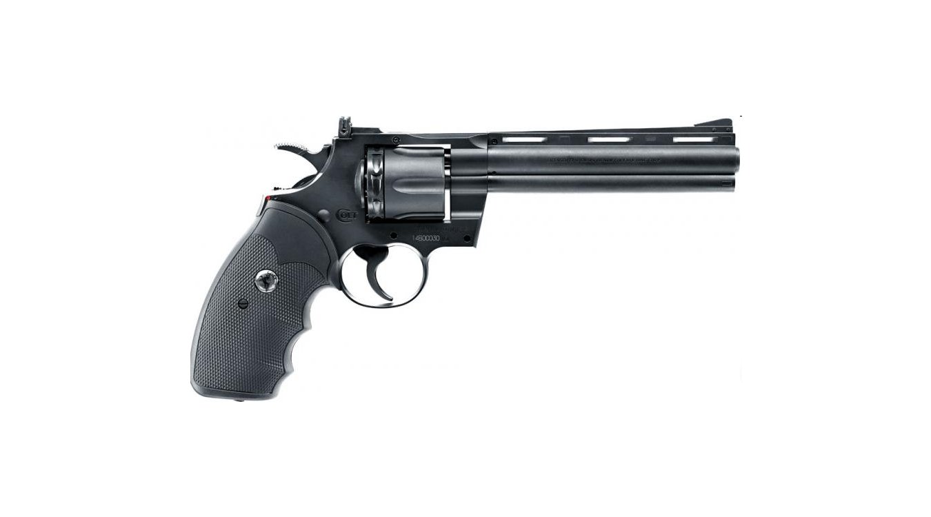 Vzduchový revolver Colt Python 6" černý DIABOLO/BB