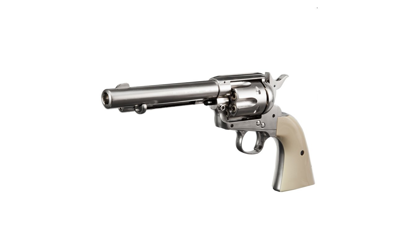 Vzduchový revolver Colt Single Action Army SAA .45 nikl