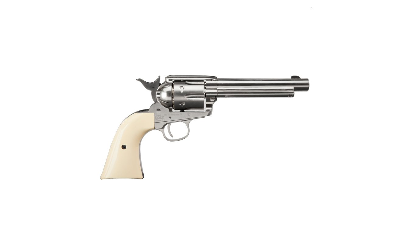 Vzduchový revolver Colt Single Action Army SAA .45 nikl