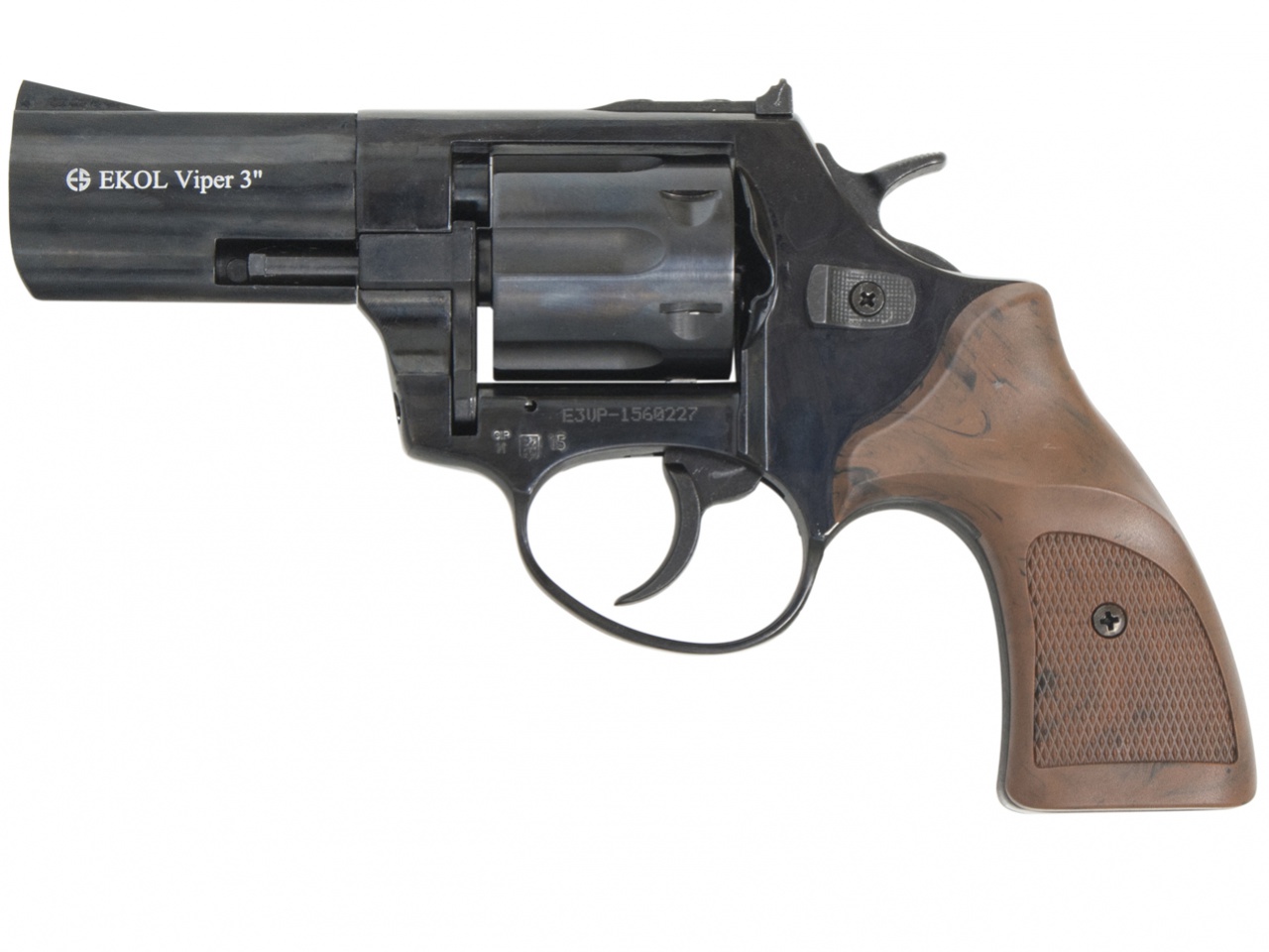 Plynový revolver Ekol Viper 3" černý cal.9mm