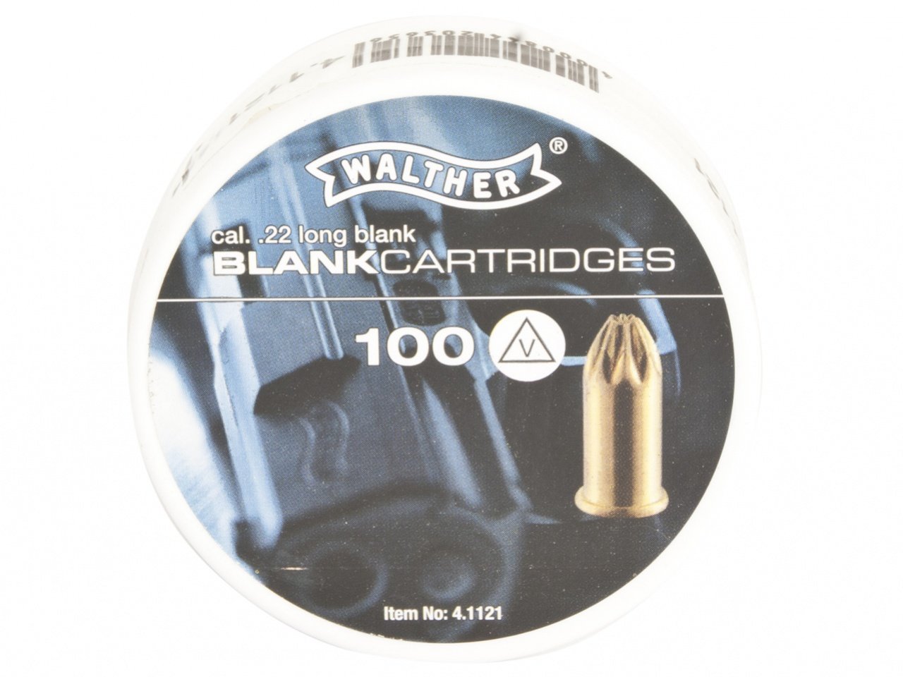 Startovací náboje 6mm Long revolver 100ks Walther