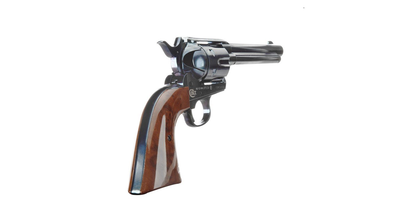 Vzduchový revolver Colt SAA .45 Diabolo Blued
