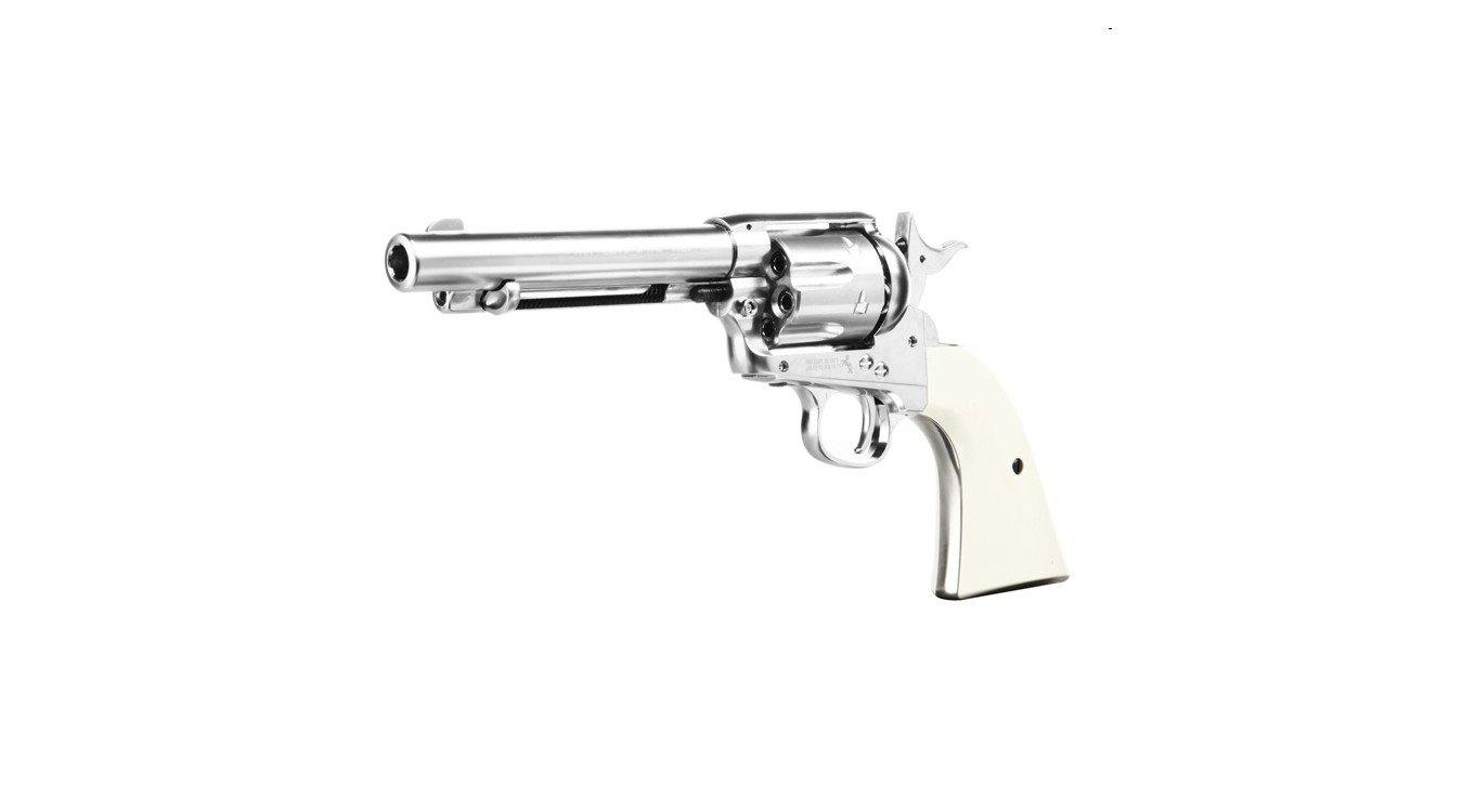 Vzduchový revolver Colt SAA .45 Diabolo nikl