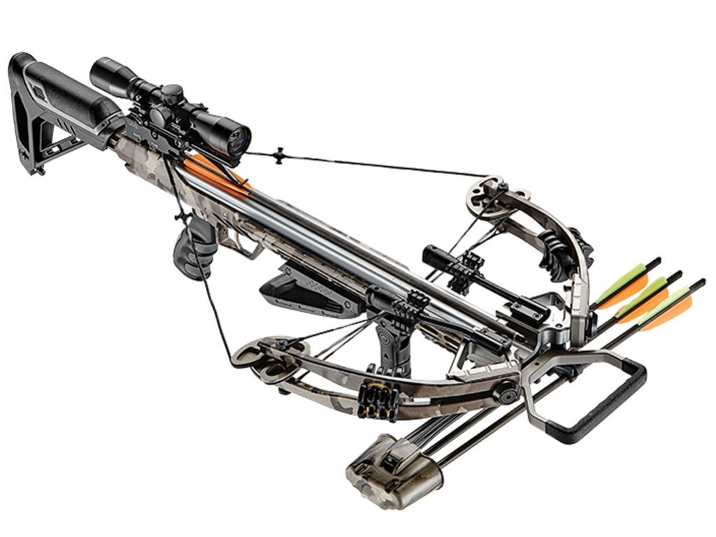 Kuše Beast Hunter Accelerator 390 185lb camo