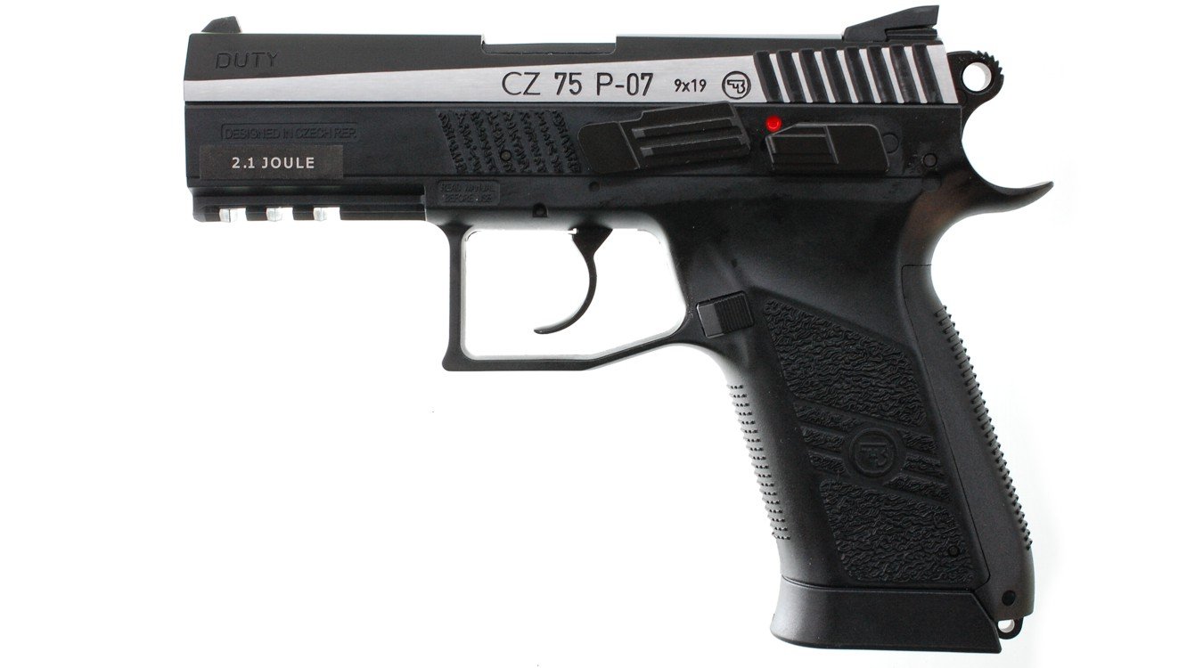 Vzduchová pistole CZ-75 P-07 Duty BlowBack bicolor