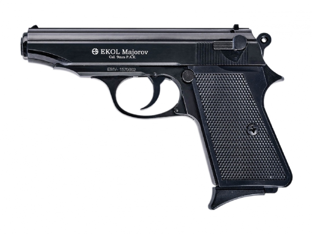 Plynová pistole Ekol Majarov černá cal.9mm