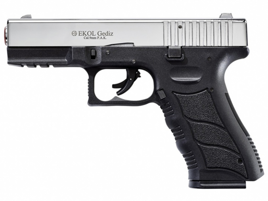 Plynová pistole Ekol Gediz chrom cal.9mm