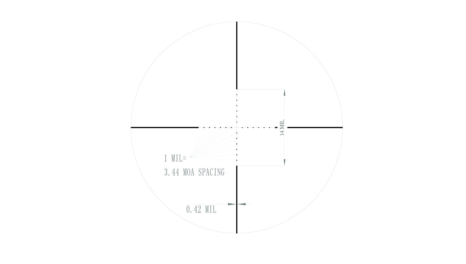 Puškohled Valiant Lynx 4x32 AO SIR MilDot