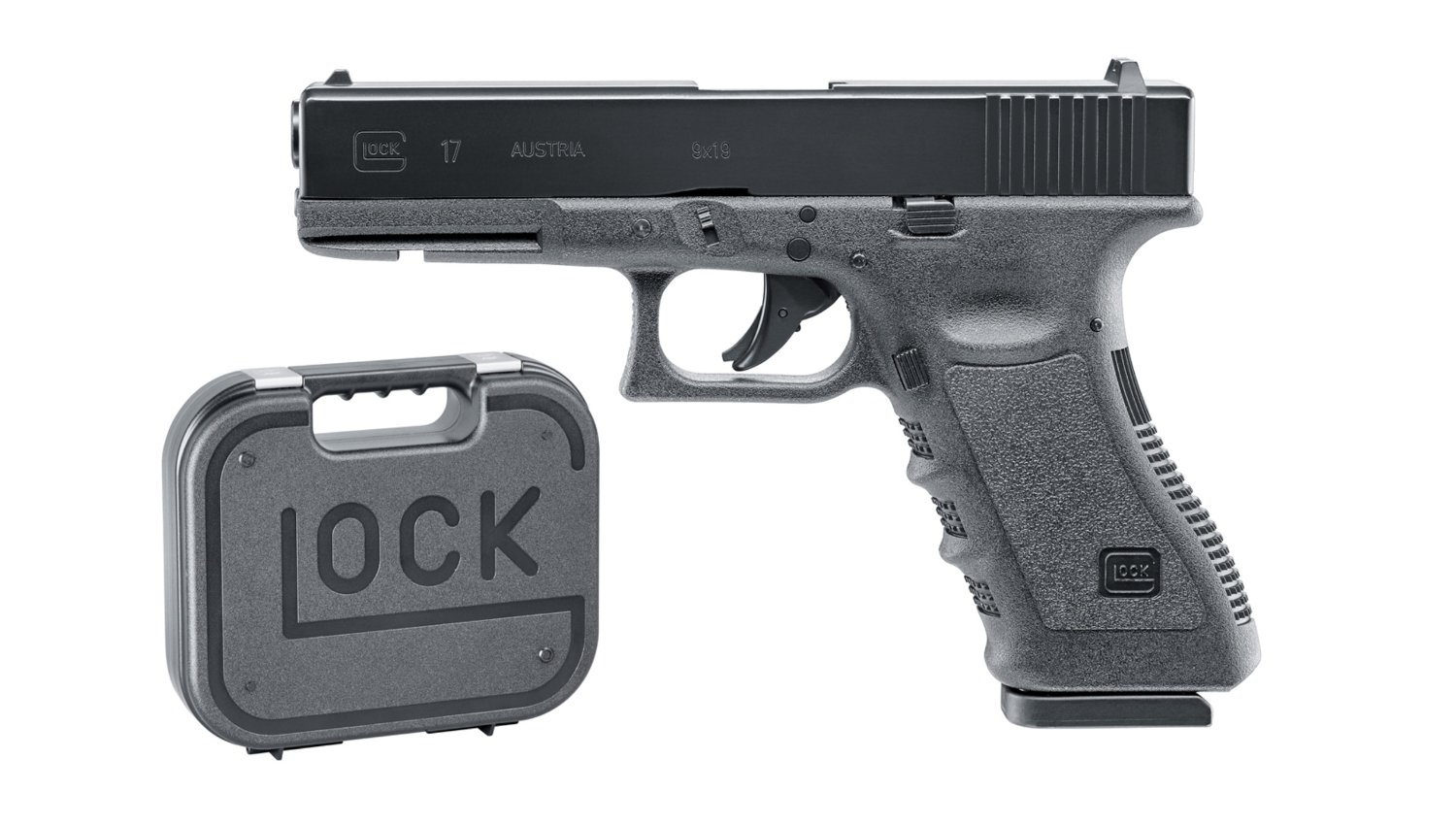 Vzduchová pistole Glock 17 BlowBack BB/Diabolo