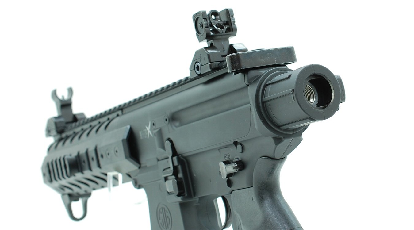 Vzduchový samopal Sig Sauer MPX černý