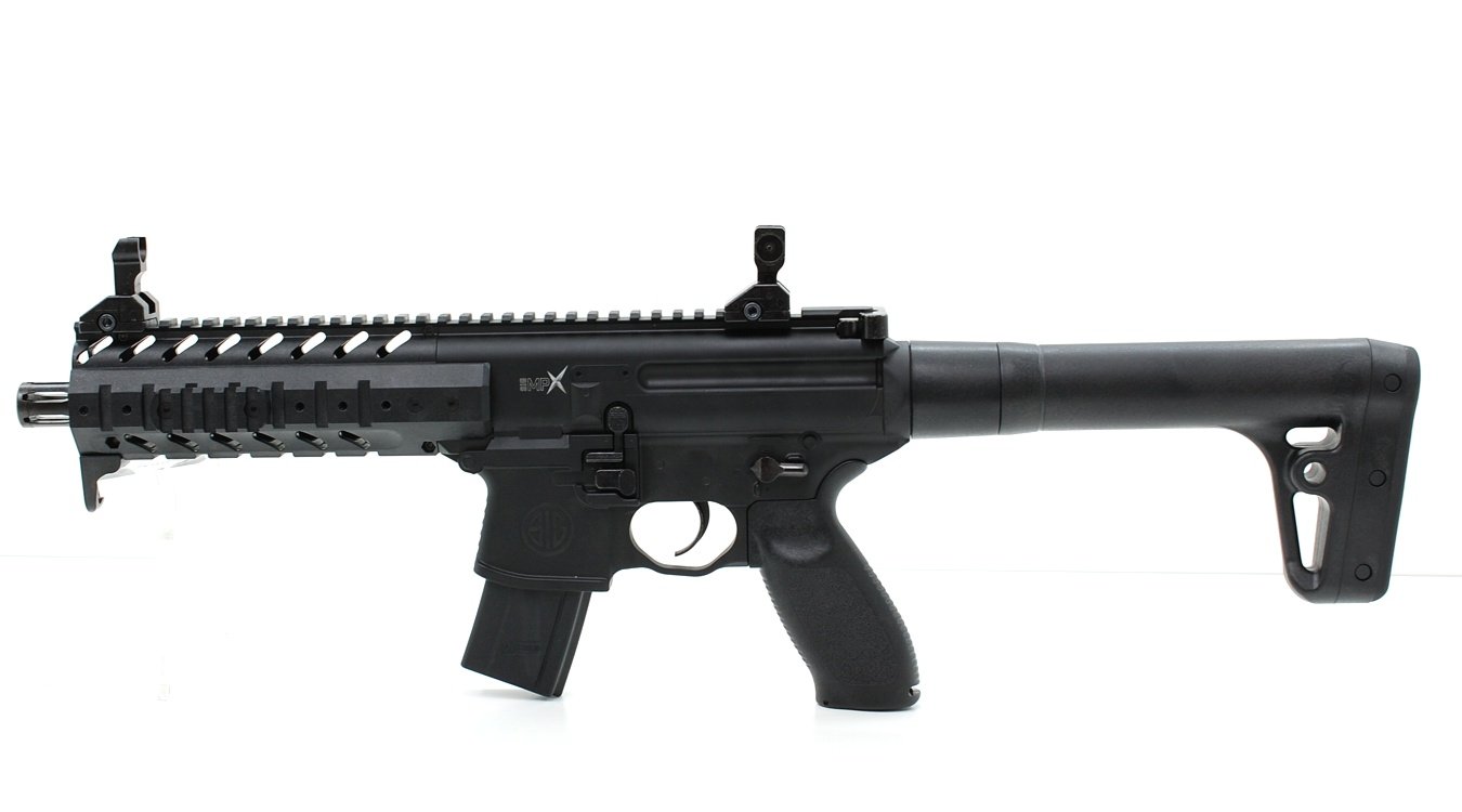 Vzduchový samopal Sig Sauer MPX černý