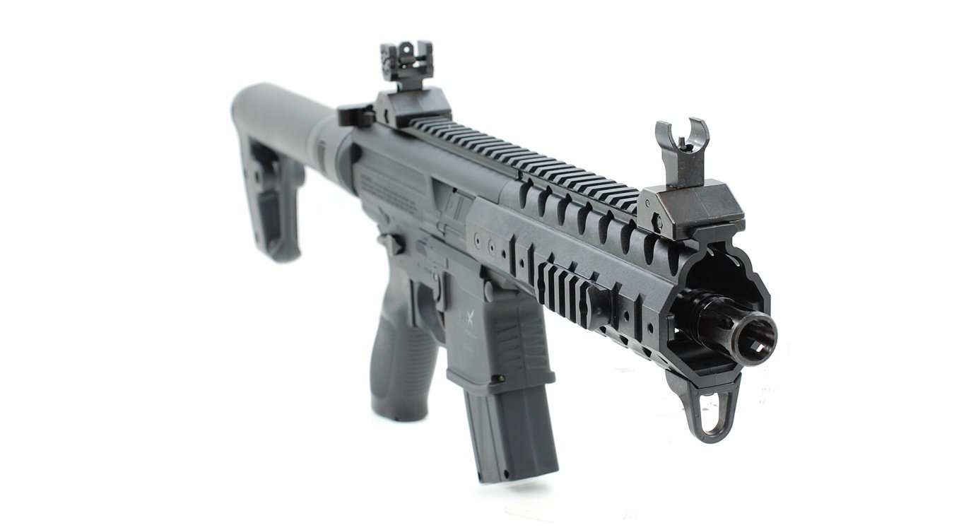 Vzduchový samopal Sig Sauer MPX černý