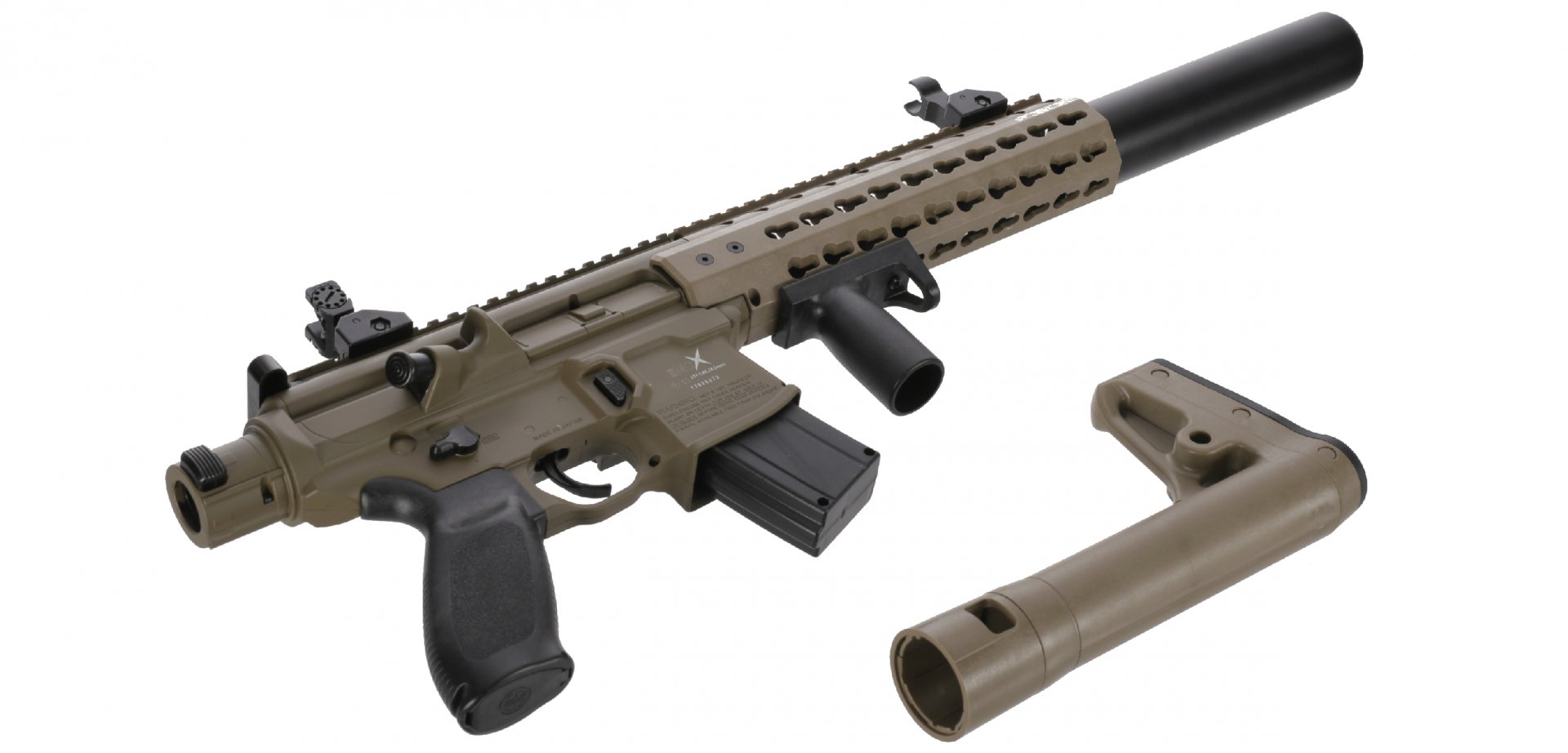 Vzduchový samopal Sig Sauer MCX FDE