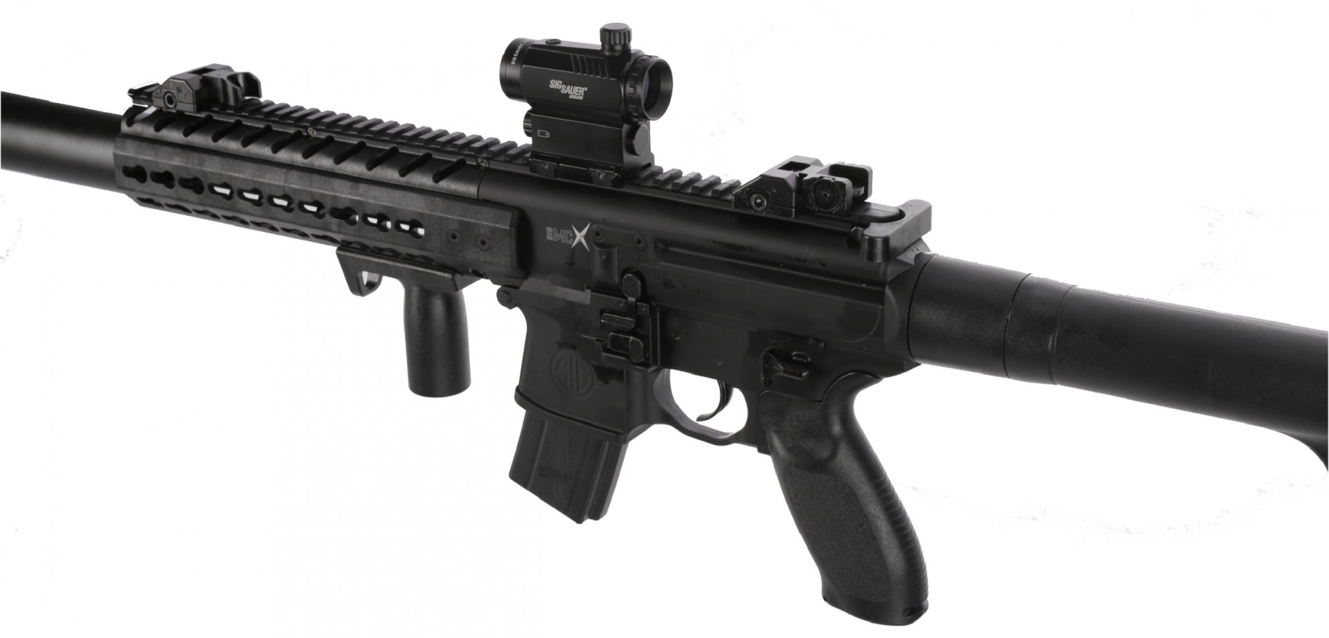 Vzduchový samopal Sig Sauer MCX Red Dot černý