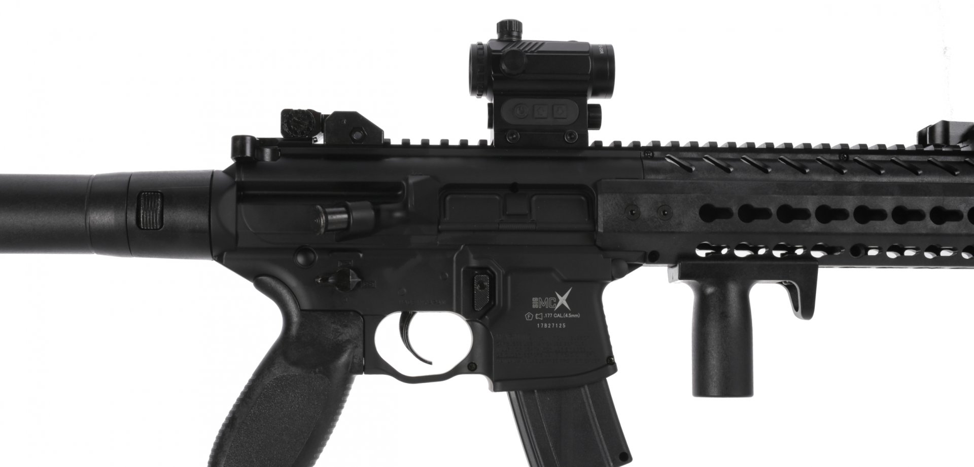 Vzduchový samopal Sig Sauer MCX Red Dot černý