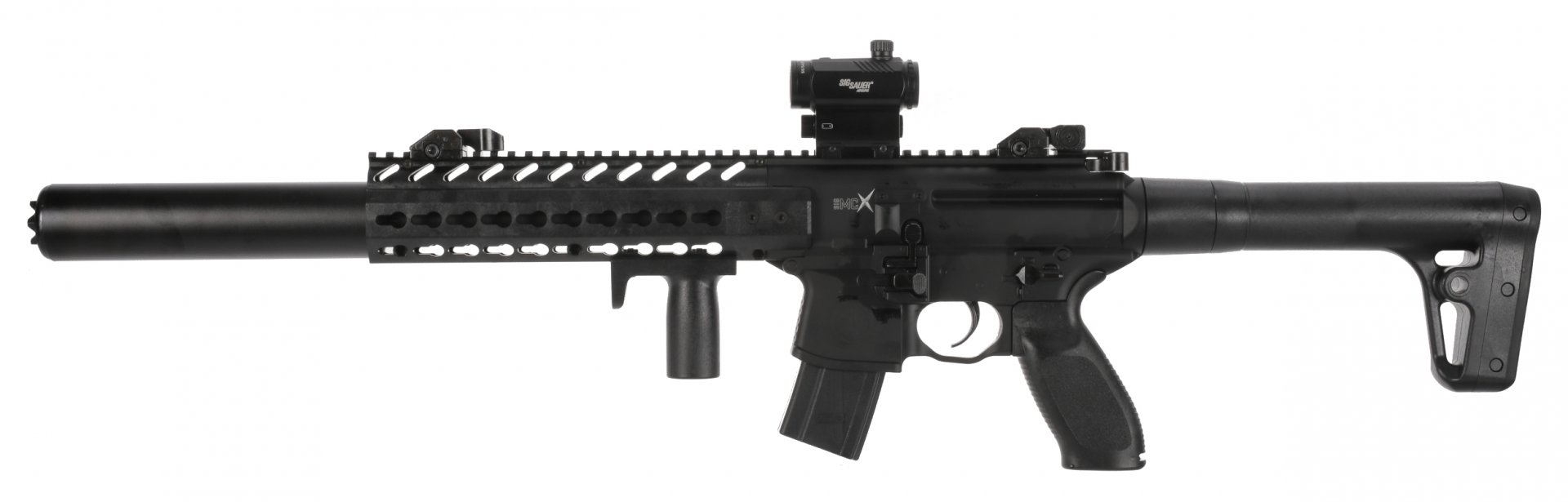 Vzduchový samopal Sig Sauer MCX Red Dot černý