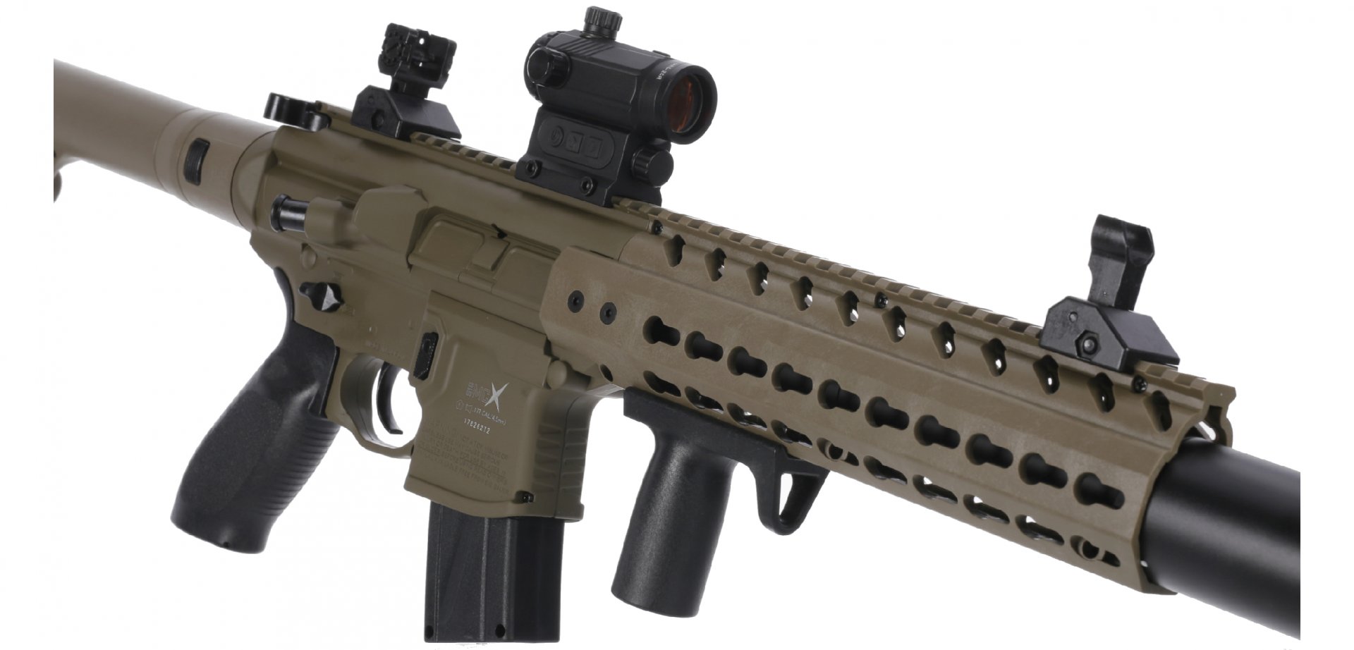 Vzduchový samopal Sig Sauer MCX Red Dot FDE
