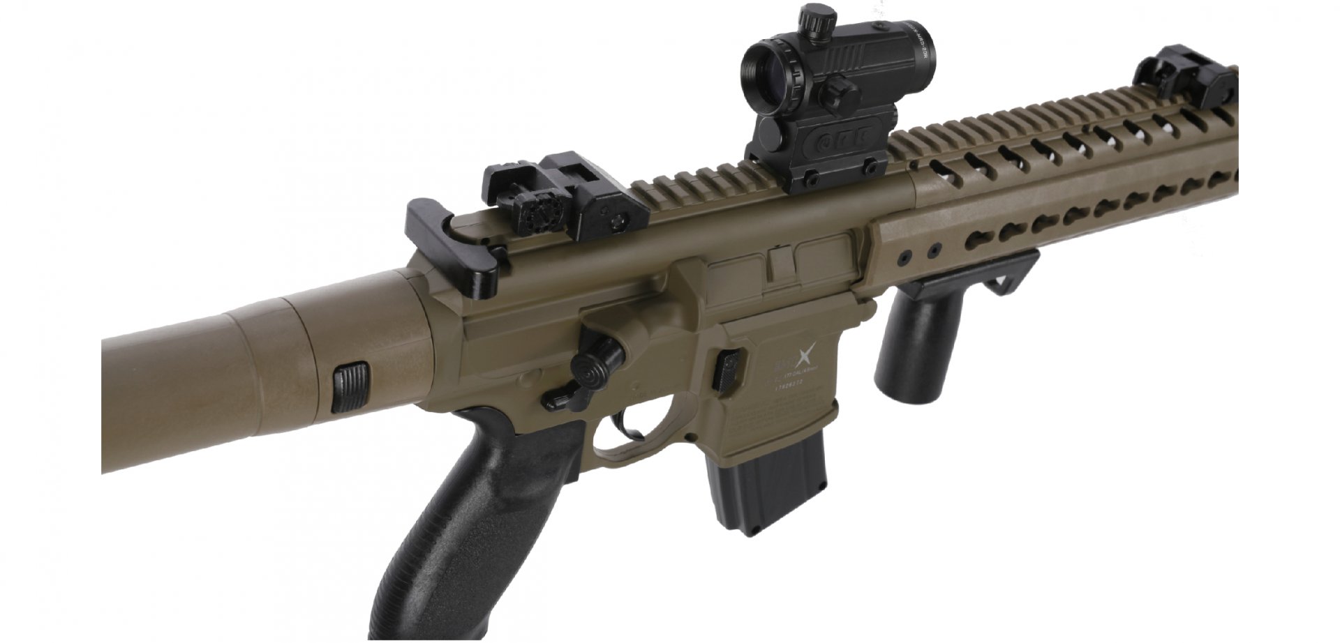 Vzduchový samopal Sig Sauer MCX Red Dot FDE