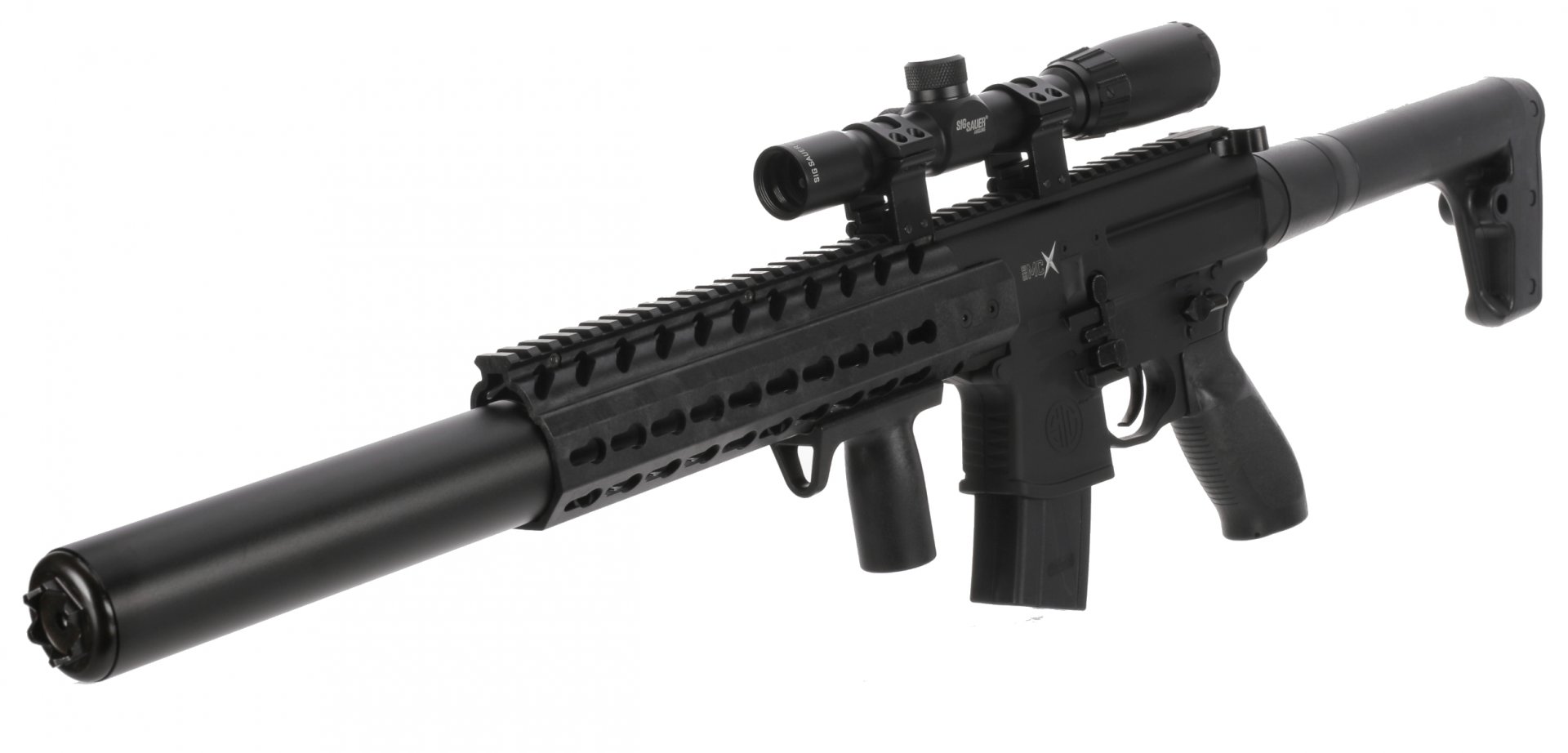 Vzduchový samopal Sig Sauer MCX Scope černý