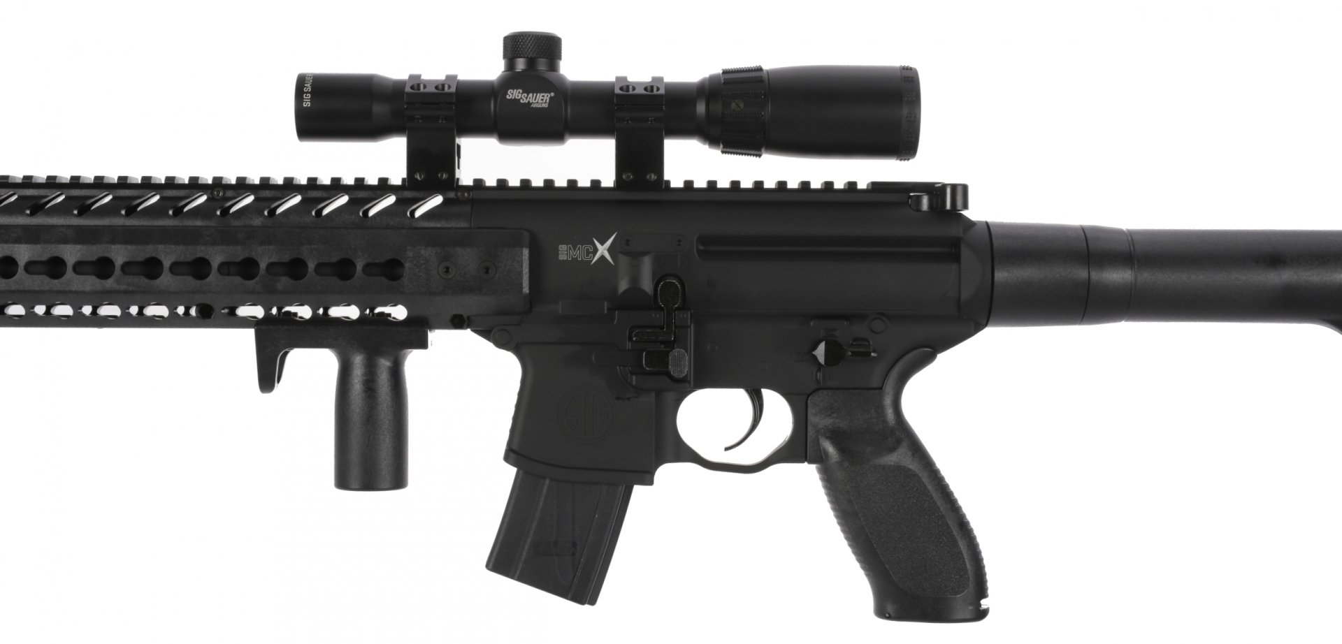 Vzduchový samopal Sig Sauer MCX Scope černý
