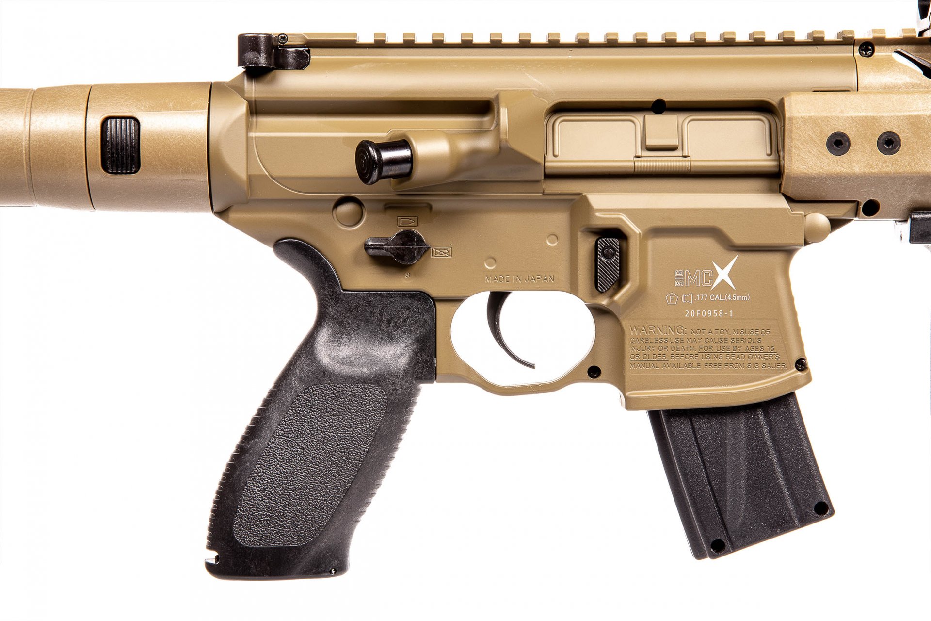 Vzduchový samopal Sig Sauer MCX Scope FDE