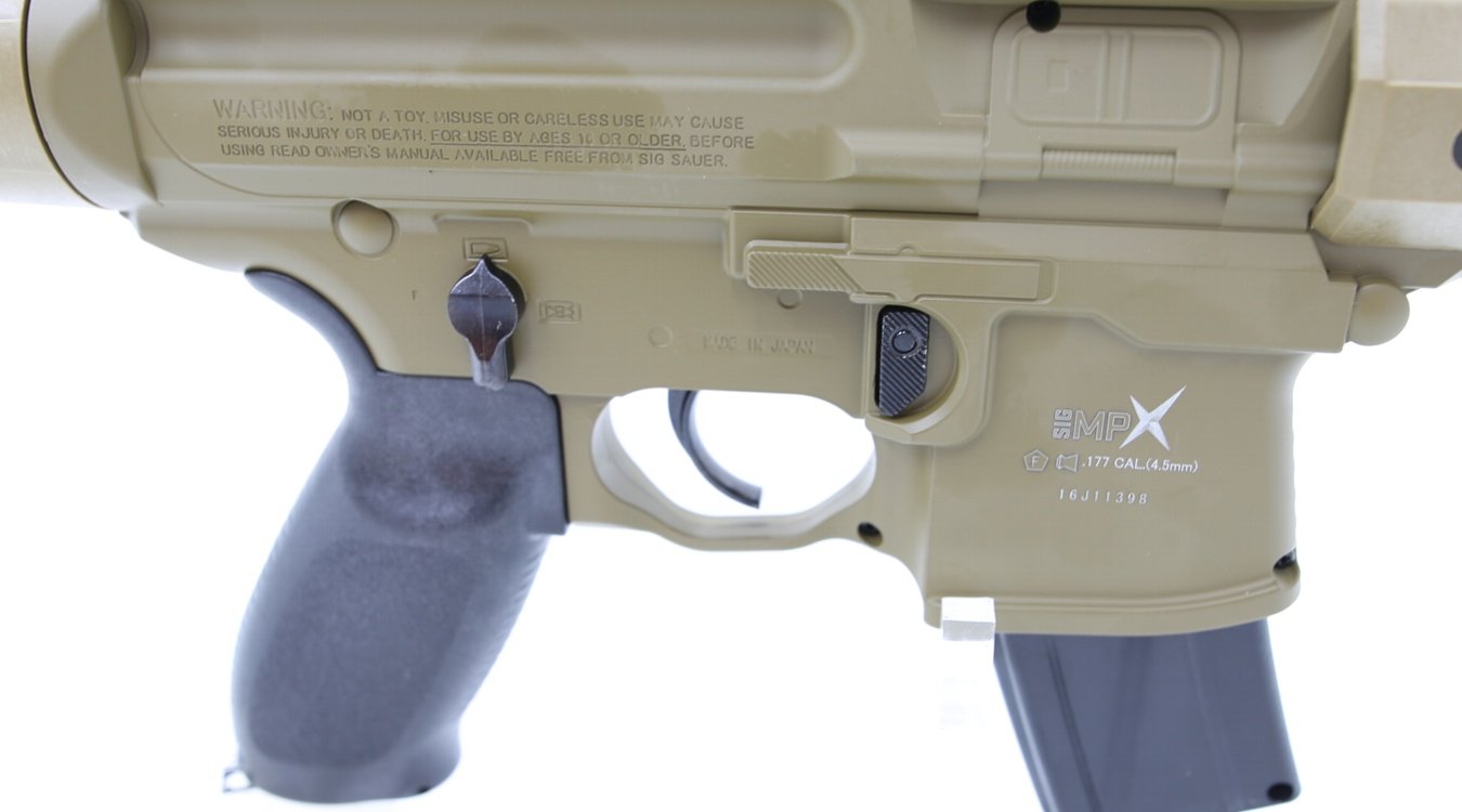 Vzduchový samopal Sig Sauer MPX Red Dot FDE