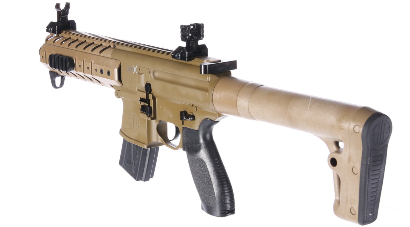 Vzduchový samopal Sig Sauer MPX Red Dot FDE